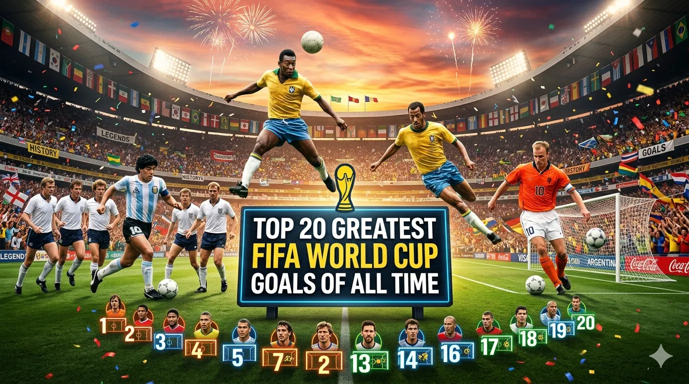 Top 20 Greatest FIFA World Cup Goals of All Time